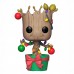 Фигурка Funko POP! Bobble: Marvel: Holiday: Hulk/Groot/Cap Snowman/Thanos 4PK (Exc) 51796 