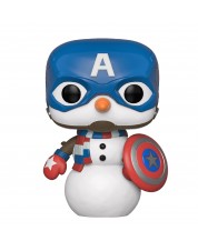 Фигурка Funko POP! Bobble: Marvel: Holiday: Capt America 43335