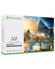 Игровая приставка Microsoft Xbox One S 500 ГБ + Assassin's Creed Истоки