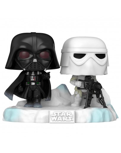 Фигурка Funko POP! Bobble: Deluxe: Star Wars: Darth Vader & Snowtrooper (Exc) 46618 