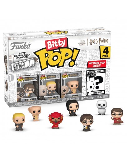 Фигурка Funko Bitty POP!: Harry Potter S1: Harry+Draco+Dobby+Mystery (1 of 4) 4PK 71315 