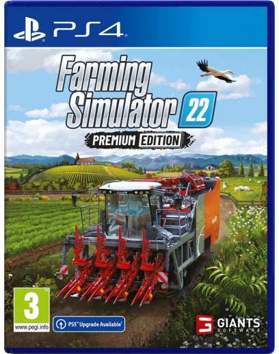 Farming Simulator 22. Premium Edition (русские субтитры) (PS4) 