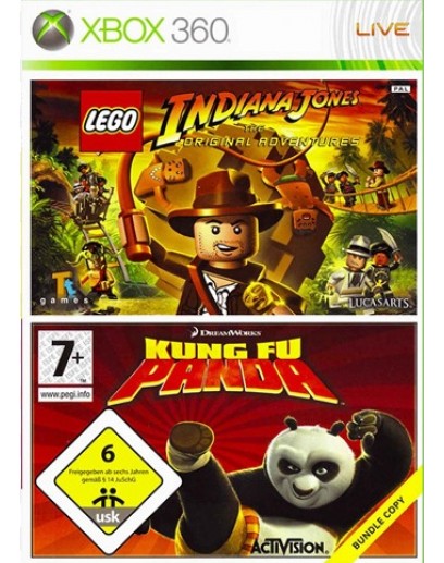 LEGO Indiana Jones + Kung Fu Panda (Xbox 360) 