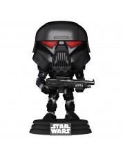 Фигурка Funko POP! Bobble: Star Wars: Mandalorian: Dark Trooper (Battle) 58289