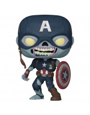 Фигурка Funko POP! Bobble: Marvel: What If: Zombie Captain America 57375