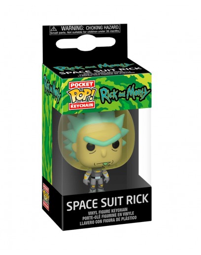 Брелок Funko Pocket POP! Keychain: Rick & Morty: Space Suit Rick 45419-PDQ 