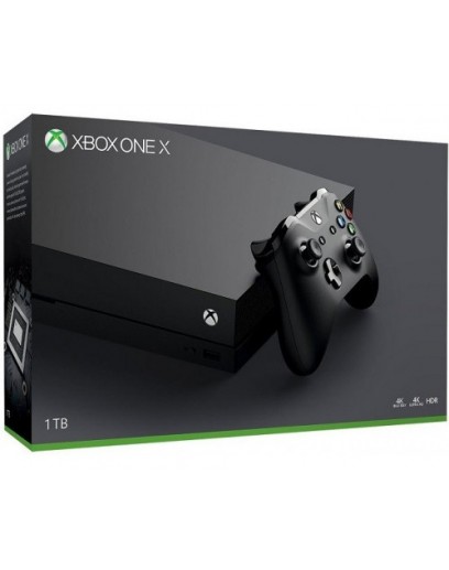 Игровая приставка Microsoft Xbox One X 1 ТБ + Metro Exodus 