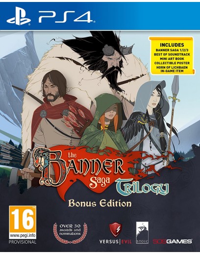 The Banner Saga Trilogy: Bonus Edition (русские субтитры) (PS4) 