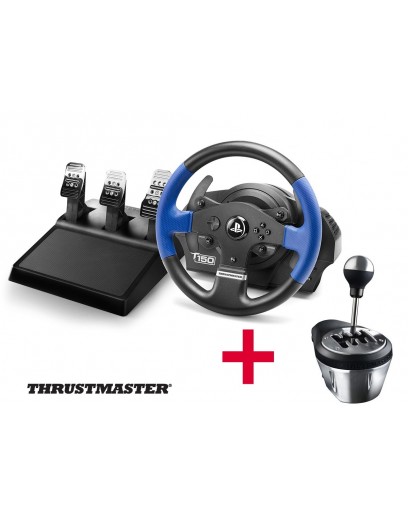 Руль Thrustmaster T150 Pro Force Feedback + коробка передач TH8A 