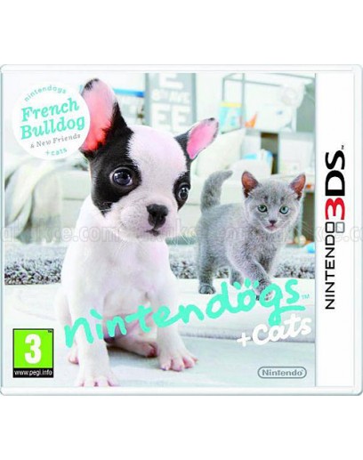Nintendo + Cats - French Bulldog & new Friends (3DS) 