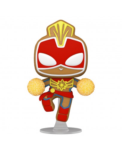 Фигурка Funko POP! Bobble: Marvel: Holiday: Gingerbread Captain Marvel 50661 