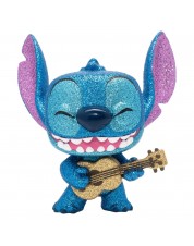 Фигурка Funko POP! Vinyl: Disney: Lilo & Stitch: Stitch w/ Ukulele (DGLT) (Exc) 57488