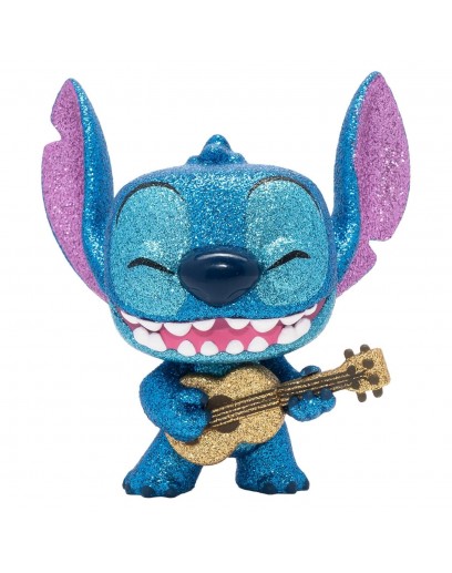 Фигурка Funko POP! Vinyl: Disney: Lilo & Stitch: Stitch w/ Ukulele (DGLT) (Exc) 57488 