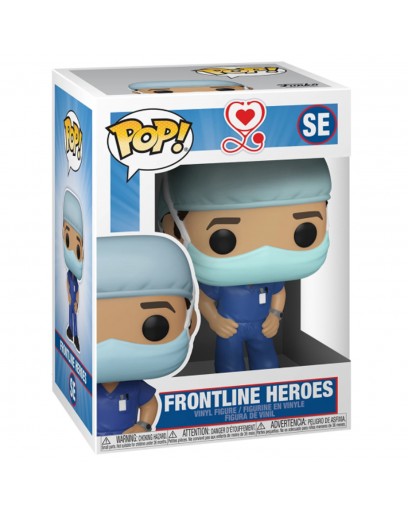 Фигурка Funko POP! Vinyl: Heroes: Front Line Worker: Male #1 54046 