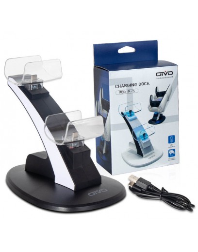 Зарядная станция Oivo Charging Dock (IV-P5234) Черная (PS5) 