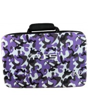 Сумка для консоли и аксессуаров Travel Handbag (PS5) (Purple Camouflage)