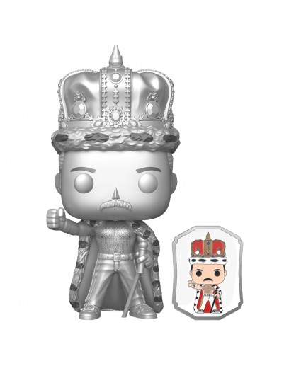 Фигурка Funko POP! Rocks: Queen: Freddie Mercury King (MT) w/Pin (Exc) 68953 