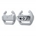 Руль-насадка Dobe Controller Racing Wheel для контроллеров Joy-Con (TNS-852B), White (Nintendo Switch / OLED) 