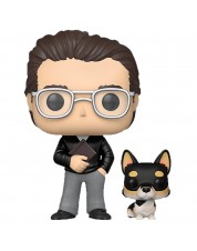 Фигурка Funko POP! Vinyl: Icons: Stephen King w/Corgi (Exc) 35026