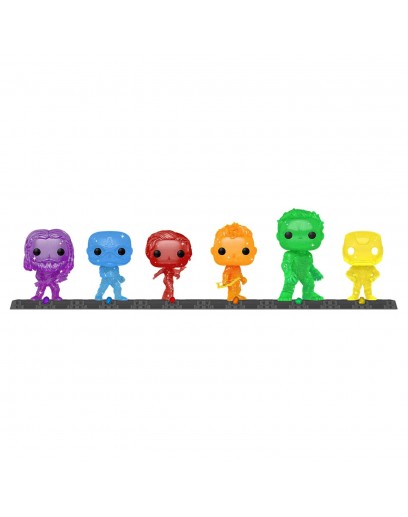 Фигурка Funko POP! Art Series: Bobble: Marvel: Infinity Saga: Avengers w/Base (Exc) 6PK 57619 