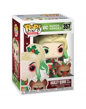 Фигурка Funko POP! Vinyl: DC: Holiday: Harley Quinn w/Helper 50656