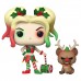 Фигурка Funko POP! Vinyl: DC: Holiday: Harley Quinn w/Helper 50656 