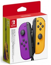 Джойстики Joy-Con (фиолетовый/оранжевый) (Nintendo Switch)