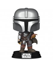 Фигурка Funko POP! Bobble: Star Wars: Book of Boba Fett: Mandalorian w/pouch 68654