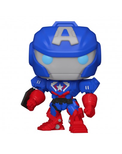 Фигурка Funko POP! Bobble: Marvel: Avengers Mech Strike: Captain America 55233 