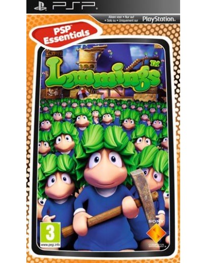 Lemmings (Essentials) (английская версия) (PSP) 