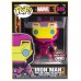 Фигурка Funko POP! Bobble: Marvel: Black Light: Iron Man (Exc) 48846 