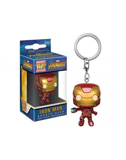 Брелок Funko Pocket POP! Keychain: Marvel: Avengers Infinity War: Iron Man 27303-PDQ 