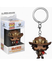 Брелок Funko Pocket POP! Keychain: Overwatch: McCree 37439-PDQ