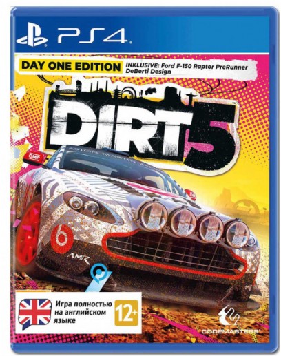 Dirt 5 (английская версия) (PS4) 