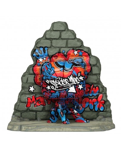 Фигурка Funko POP! Deluxe Bobble: Marvel: Spider-Man (Street Art Collection) 49544 