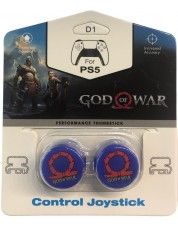 Насадки на стики Thumbstick God of War (Blue) (PS4 / PS5)