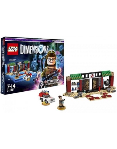 LEGO Dimensions Story Pack - Ghostbusters (Zhu's Chinese Restaurant, Abby Yates, Ecto-1) 