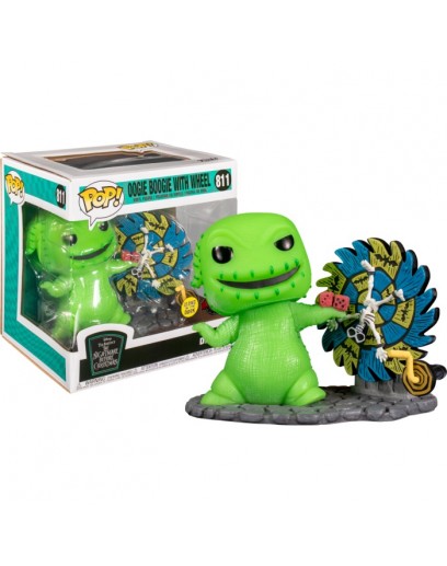 Фигурка Funko POP! Vinyl: Disney: NBC: Oogie w/Spinwheel (Neon) 40591 