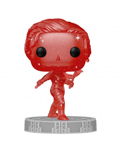 Фигурка Funko POP! Bobble: Marvel: Infinity Saga: Black Widow Red (Art Series) w/Case 57613 