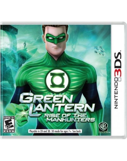 Green Lantern Rice of the Manhunters (3DS) 