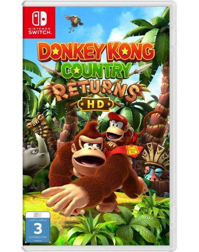 Donkey Kong Country Returns HD (английская версия) (Nintendo Switch) 
