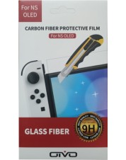 Защитное стекло Oivo Carbon Fiber Glass для Nintendo Switch OLED (IV-SW162)