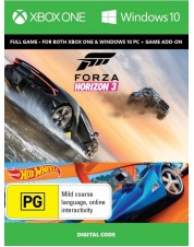 Forza Horizon 3 + Hot Wheels (русская версия) (код загрузки) (Xbox One)