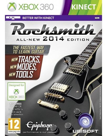 Rocksmith 2014 (Игра + Кабель для гитары) (английская версия) (Xbox 360) 