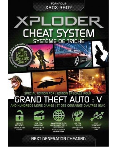 Xploder Cheat System: Gta V Special Edition (Xbox 360) Xploder Cheat System: Gta V Special Edition (Xbox 360)