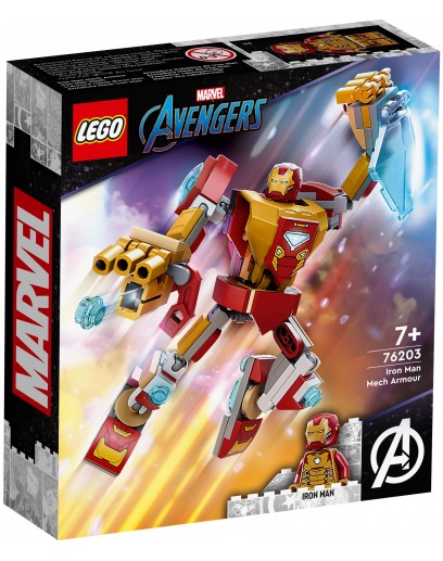 Конструктор LEGO Marvel Avengers Movie 4 76203 Железный человек: робот 