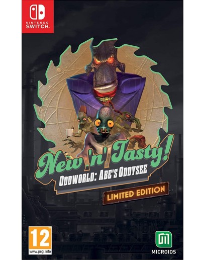 Oddworld: Abe's Oddysee - New n Tasty! Limited Edition (русская версия) (Nintendo Switch) 