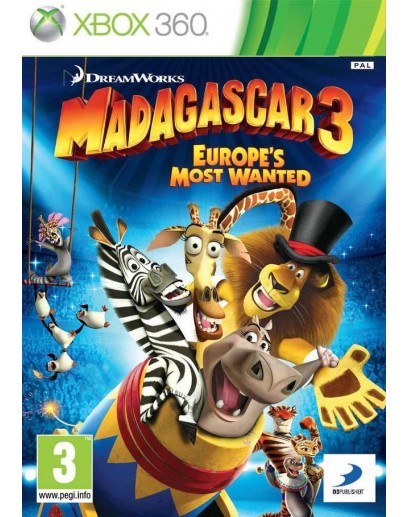 Мадагаскар 3 (Madagascar 3) (Xbox 360) 