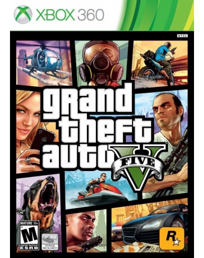 Grand Theft Auto V (GTA 5) (русские субтитры) (Xbox 360) 