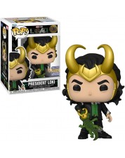 Фигурка Funko POP! Bobble: Marvel: Loki: President Loki witch Alligator (Winter Convention 2022 Exclusive) 65360